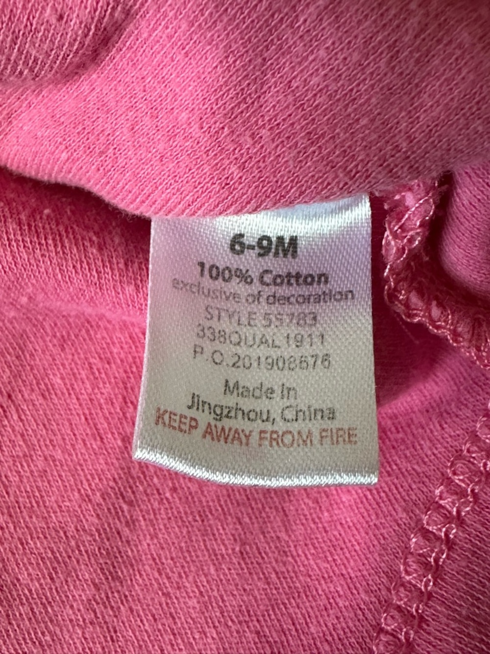 Baby Girl Pink Jacket + Bodysuit Bundle 6-9M | Carter’s, Hudson Baby | 5pc Set - Picture 5 of 9